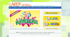 Desktop Screenshot of larep.com.br